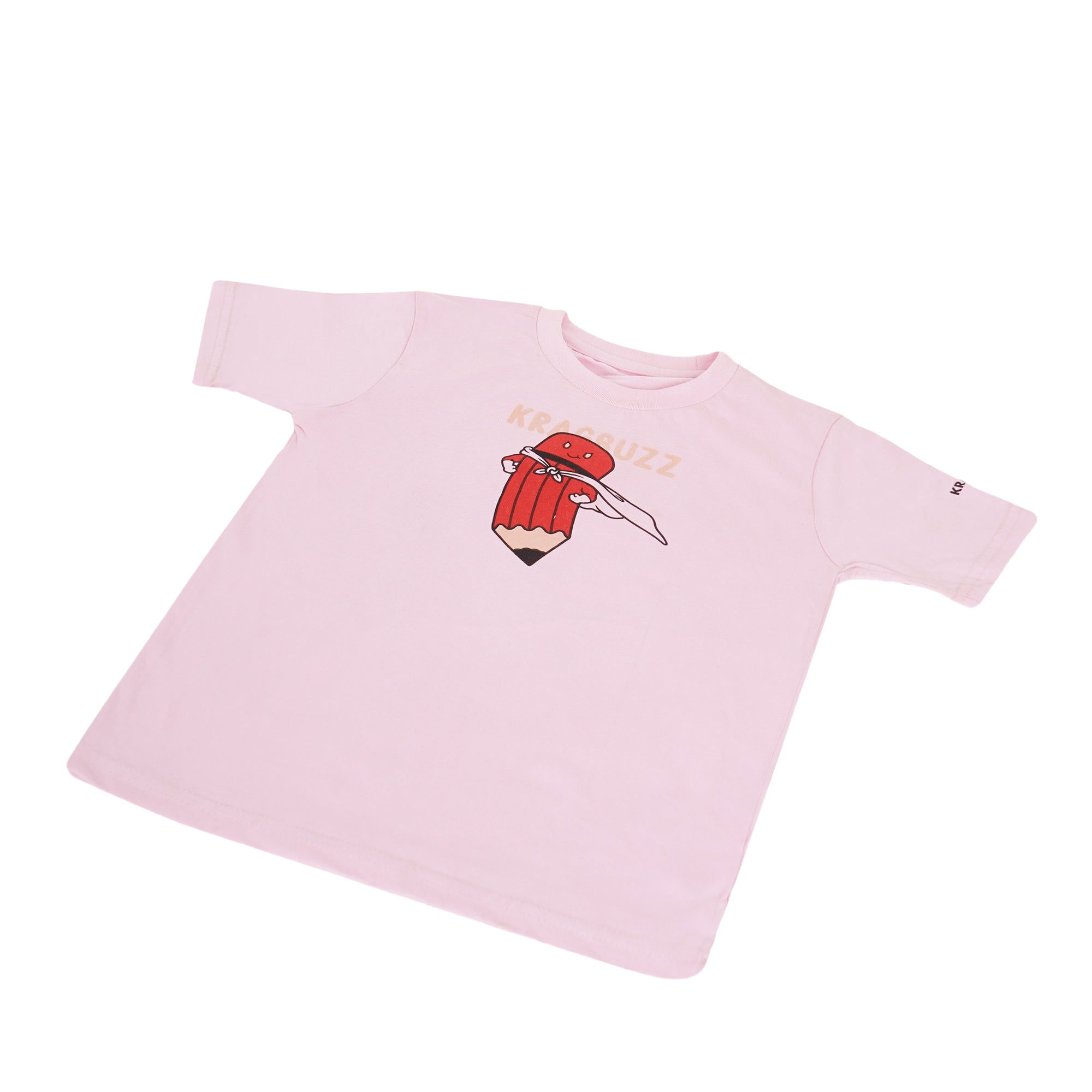 KRAGBUZZ Kids Printed Cotton T-Shirt | Soft Half Sleeve Tee with Cute Cartoon Design | Comfortable Casual Wear for Boys & Girls