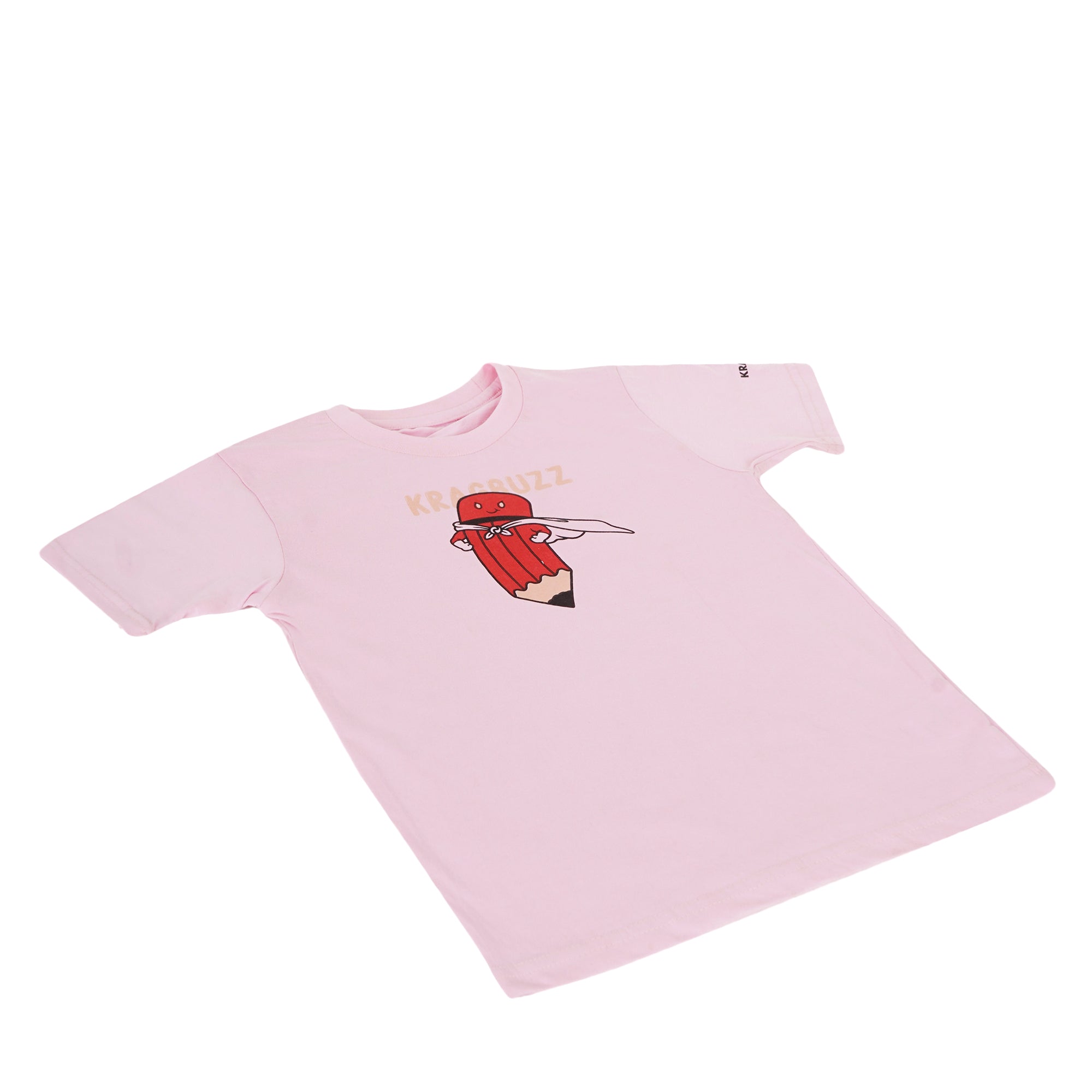 KRAGBUZZ Kids Printed Cotton T-Shirt | Soft Half Sleeve Tee with Cute Cartoon Design | Comfortable Casual Wear for Boys & Girls