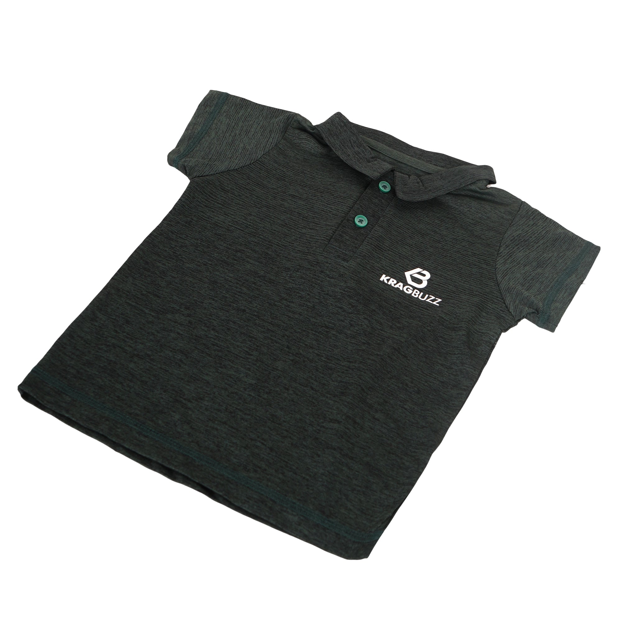 KRAGBUZZ Kids Polo T-Shirt | Premium Cotton Blend Half Sleeve Collared T-Shirt | Comfortable Casual Wear for Boys & Girls