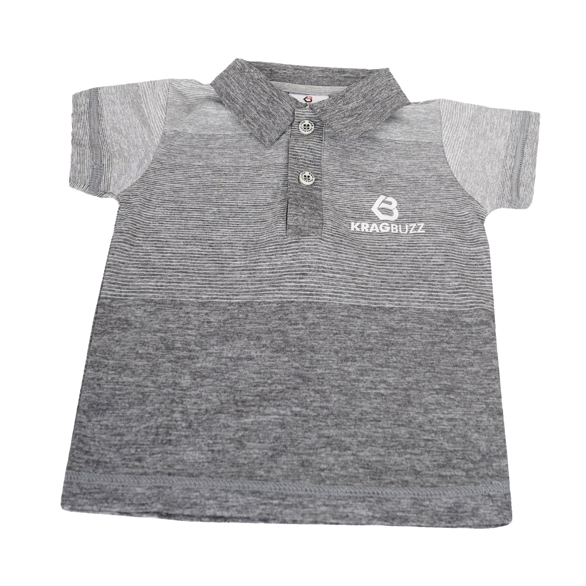 KRAGBUZZ Kids Polo T-Shirt | Premium Cotton Blend Half Sleeve Collared T-Shirt | Comfortable Casual Wear for Boys & Girls