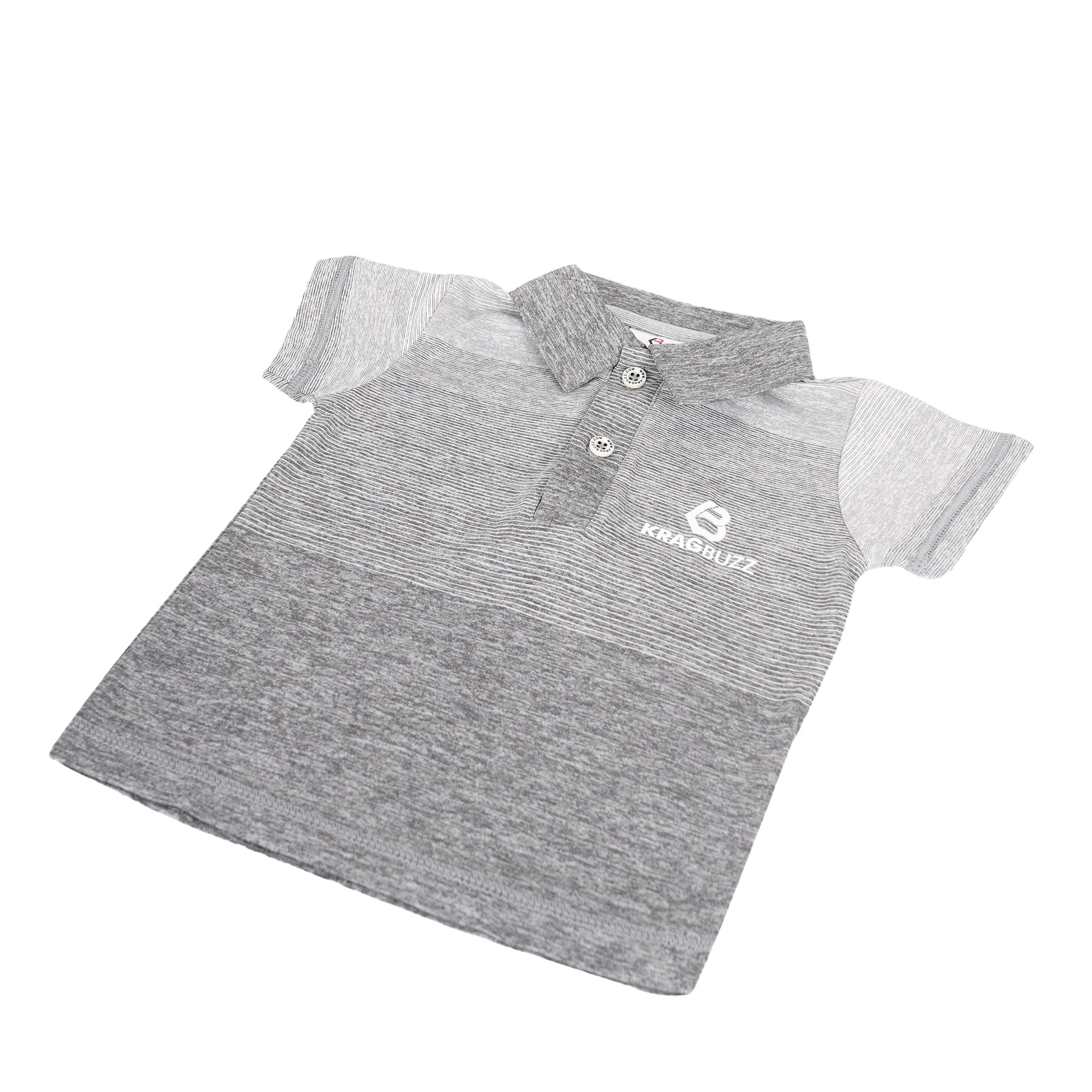KRAGBUZZ Kids Polo T-Shirt | Premium Cotton Blend Half Sleeve Collared T-Shirt | Comfortable Casual Wear for Boys & Girls