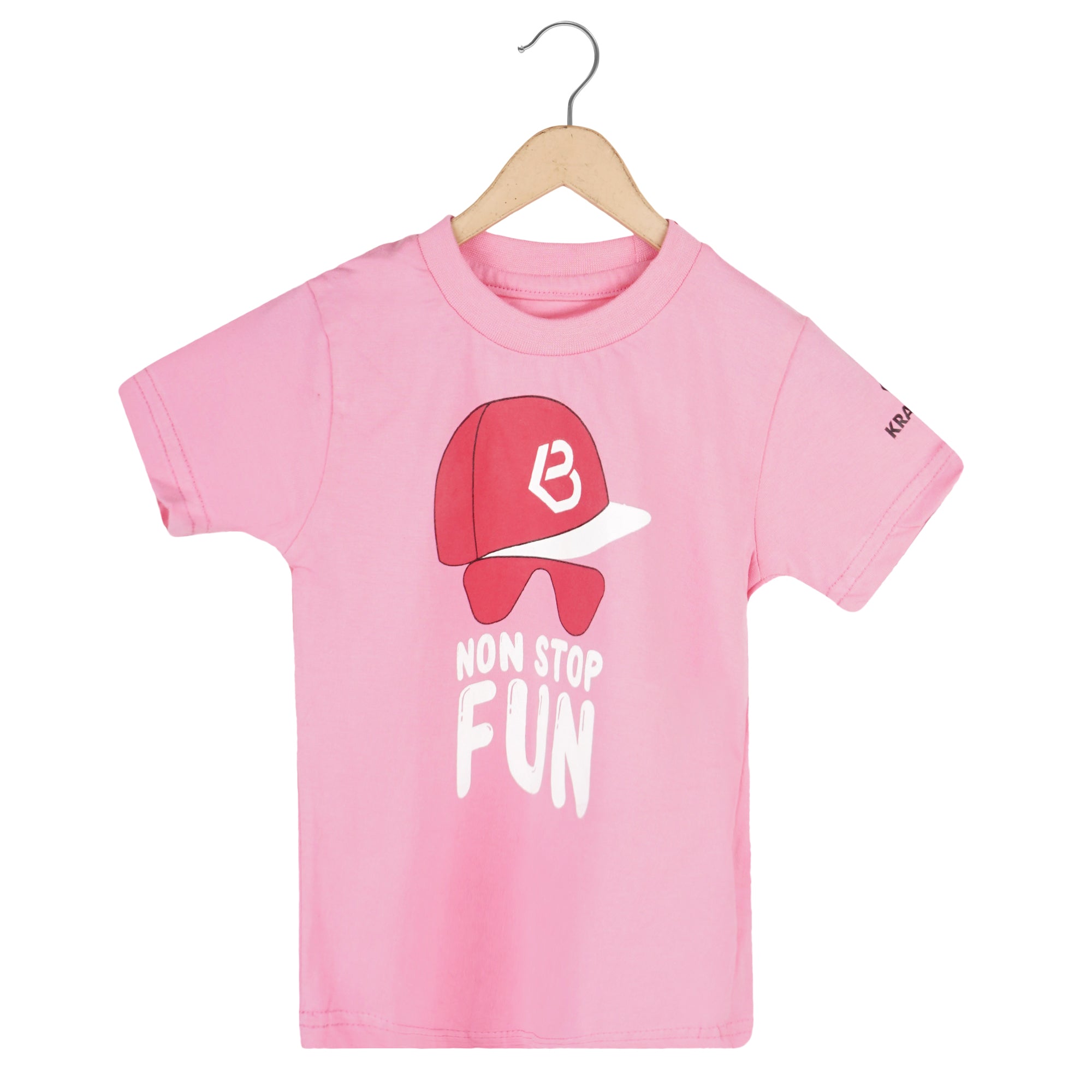 Printed Cotton T-Shirt for Kids | Soft Half Sleeve Tee with Fun Graphic Print | Comfortable Casual Wear for Boys & Girls