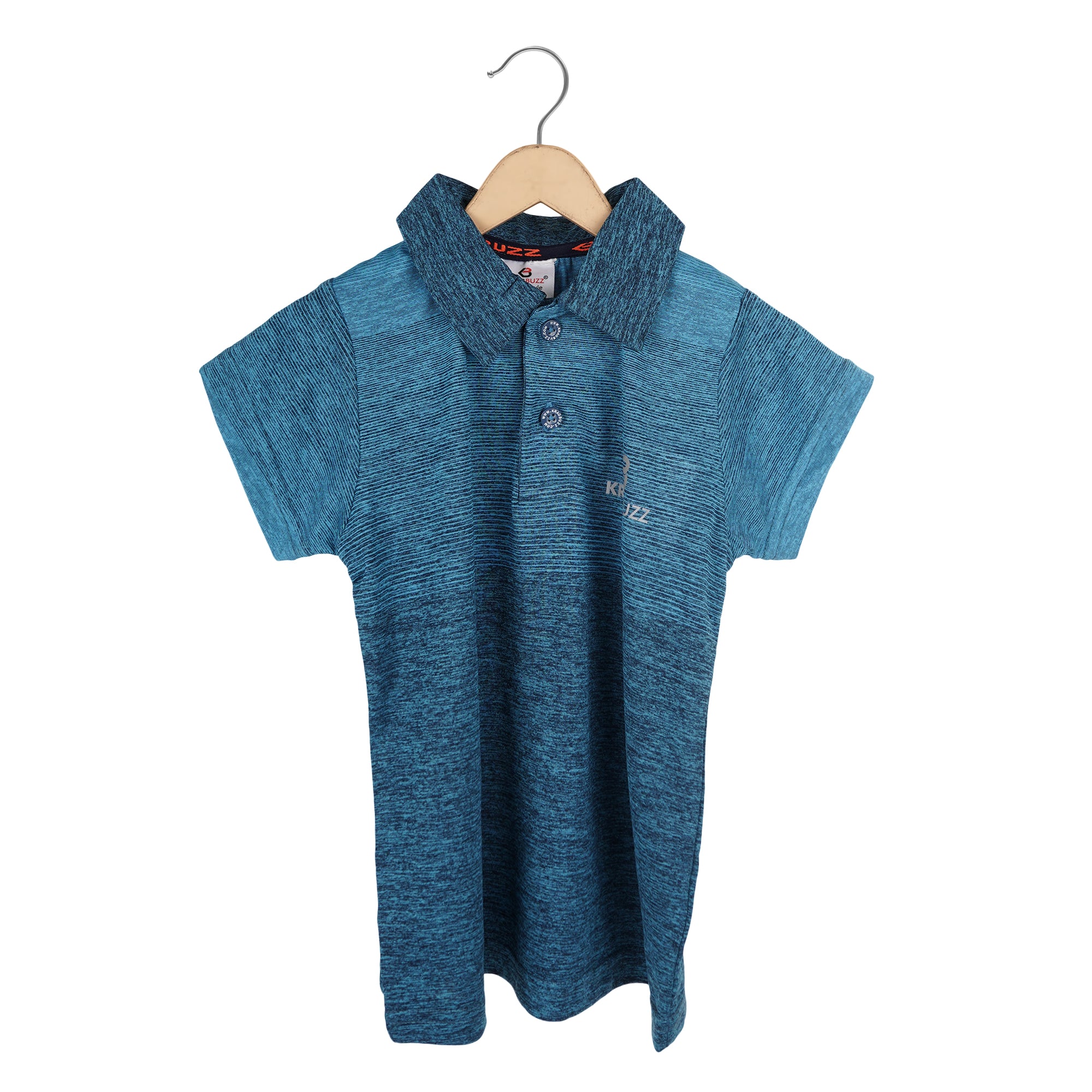 KRAGBUZZ Kids Polo T-Shirt | Premium Cotton Blend Half Sleeve Collared T-Shirt | Comfortable Casual Wear for Boys & Girls