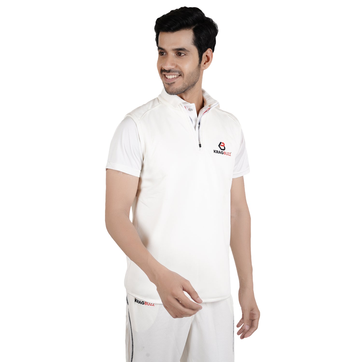 Cricket White Sweaters - kragbuzz