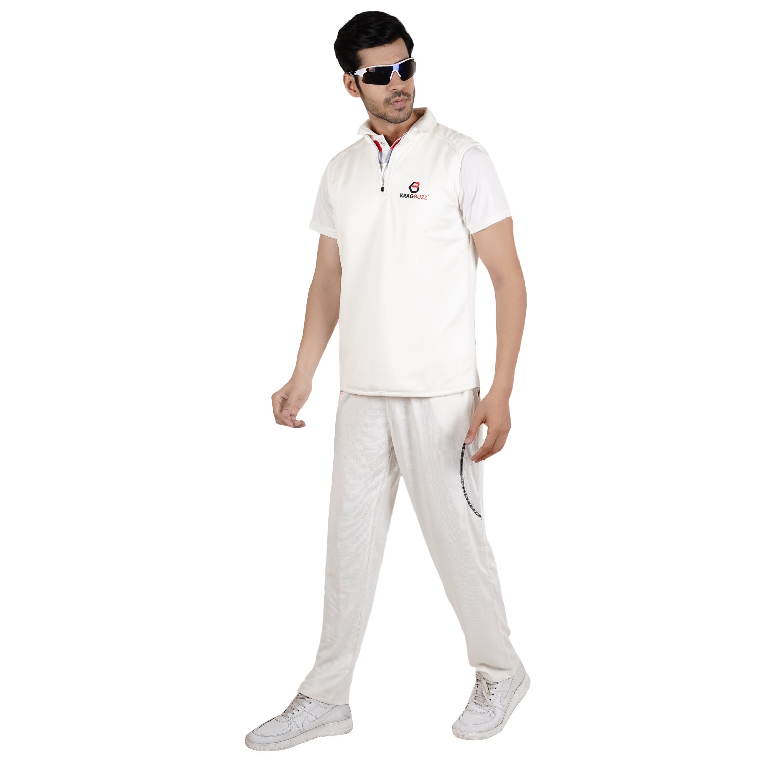 Cricket White Sweaters - kragbuzz