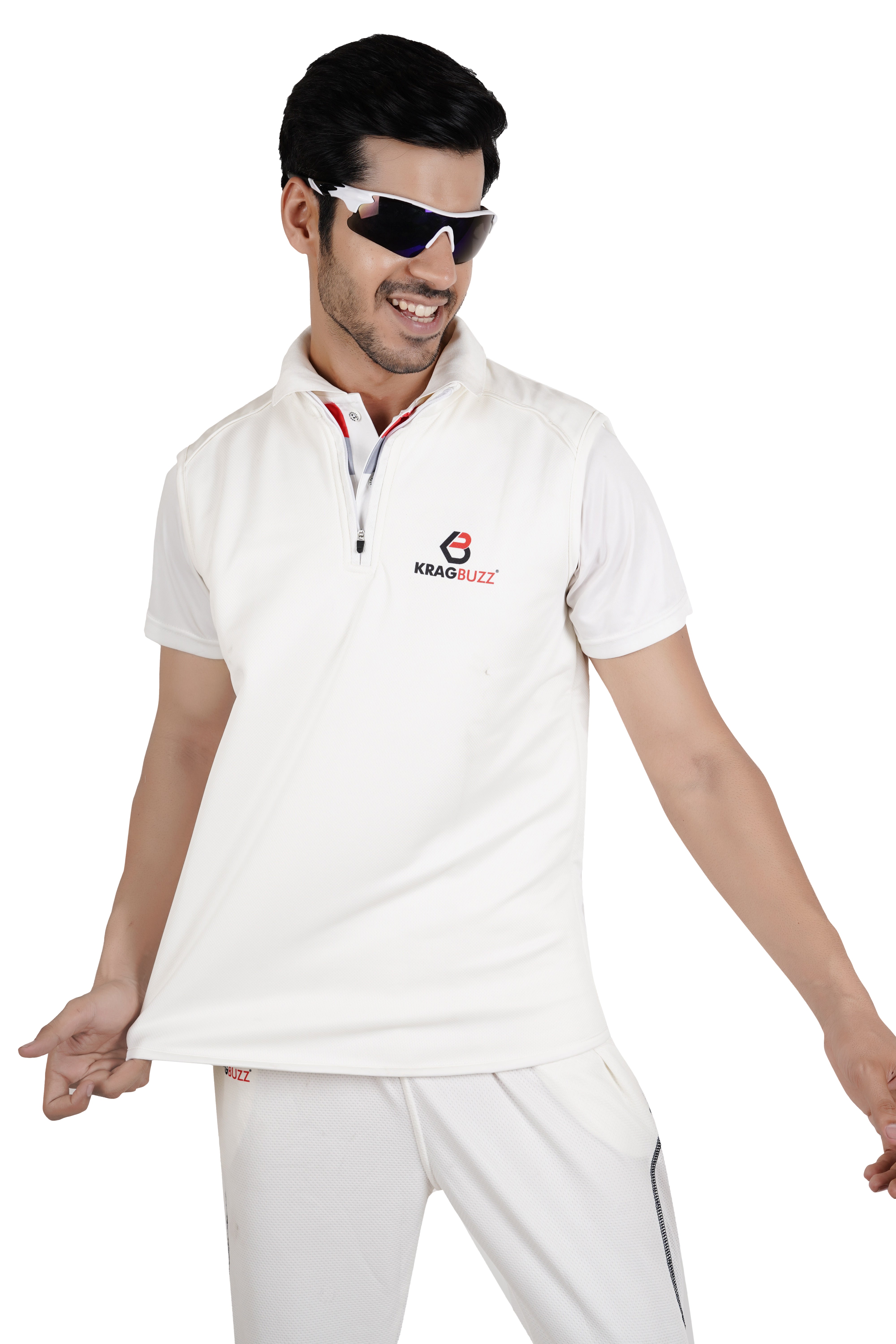 Cricket White Sweaters - kragbuzz