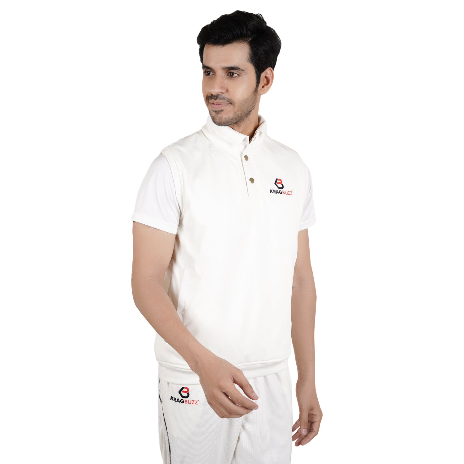 Cricket White Sweaters - kragbuzz