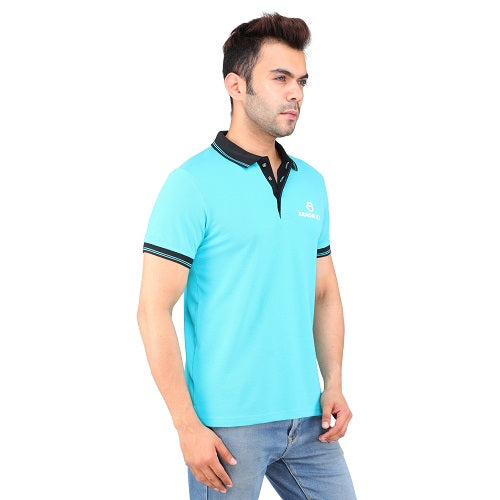 Sea Green with Black Tipping Polo