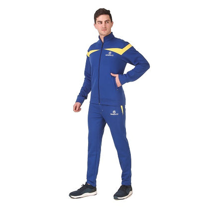 Royal Blue With Yellow Combo Track Suits