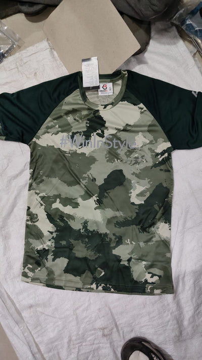 CAMOU TEE ROUND NECK view 4