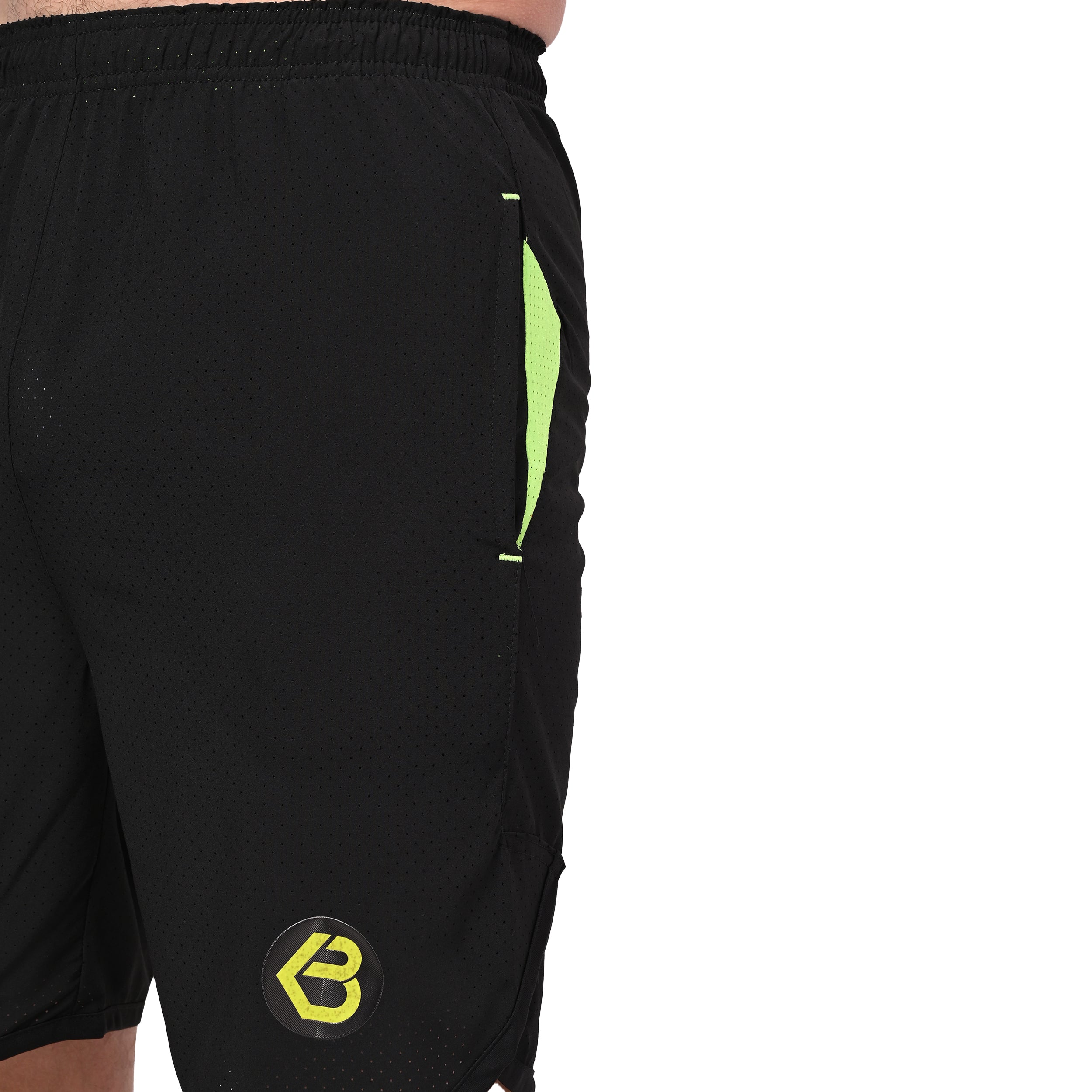 Ninja Shorts- Laser Cut Mesh